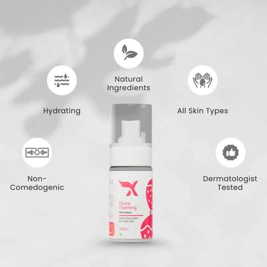Gluta Foaming Facewash - Xemirates